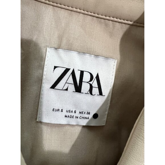 Zara Belted Tunic in Tan - Picture 3 of 5